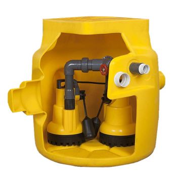 Delta Dual V3 Sump - 2 x V3 Pumps image